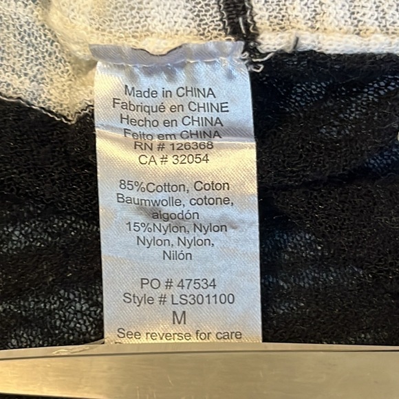 Left of Center for Anthropologie Sleeveless Shadow Striped Tunic - Picture 12 of 13